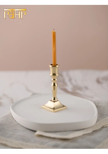 Gang Metal Pirinç Kilise Mumluk Candle Holder 387376895 Altın Rengi