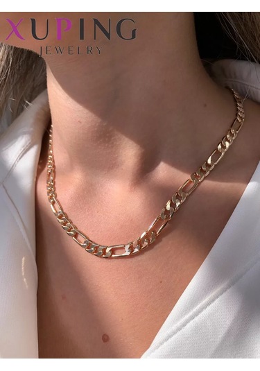 Xuping Takı Boyun Zinciri 175476212 Altın Rengi