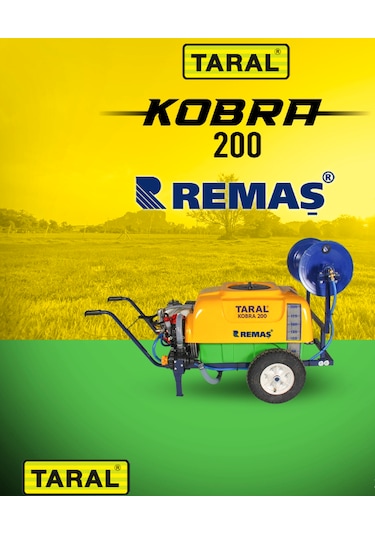 Taral Kobra TP 200 Pülverizatör 200 L İlaçlama Makinesi