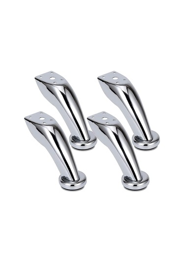 Kalın Paslanmaz Çelik Kanepe Ayakları, 4 Parça Mobilya Ayakları, Krom Ayaklar, Mobilya Gardırop Yatak Kanepe Ayakları Diğer