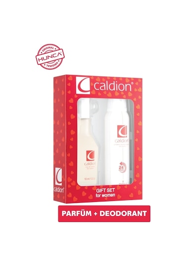 Caldion Parfüm Seti Kadın 100ml& Jagler Erkek 90ml Hero+deodorant Fresh