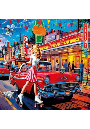 20838 Puzzle 1000 A Sparkling American Dream