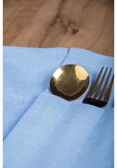 Leohome Çatal Bıçak Takımı Servis Zarfları 2 Adet 219782148 Açık Mavi