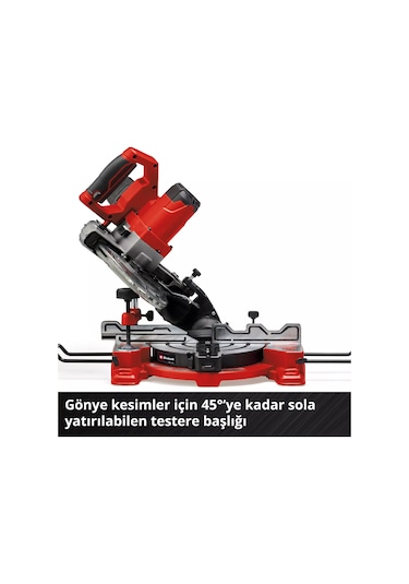 Einhell TE-MS 18/8 Li - Solo Akülü Gönye Testere (Akü ve Şarj Hariç) - 4300893