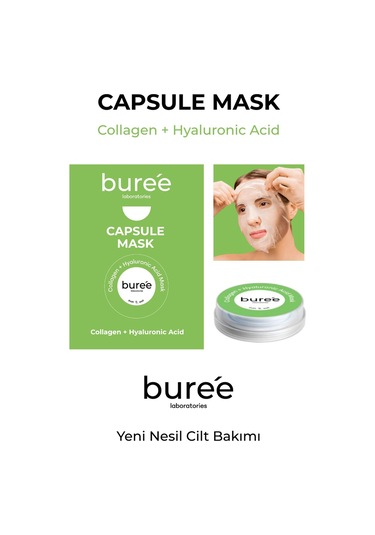 Kapsül Maske Collagen + Hyaluronic Acid Capsul Mask