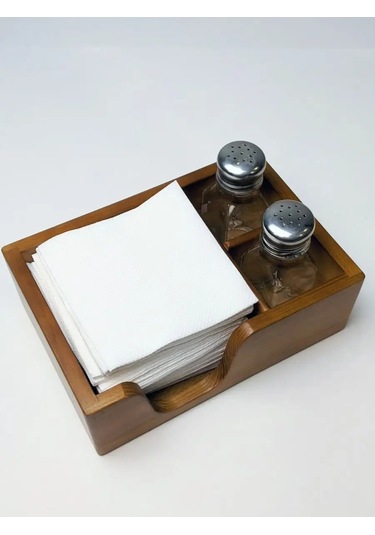 Masterskaa S Wood Döşeme Masası İçin Ahşap Peçetelik 156263188 Kahverengi