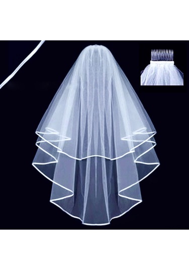 Vkemall Peyzaj Giyim İçin Gelin Perdesi Ve Tıraş Makinesi - Halloween Parti Kostümü Aksesuarı Diğer