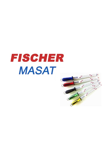 Fischer Bargoin I245r Oval Masat No:12 30 Cm Renkli Saplı