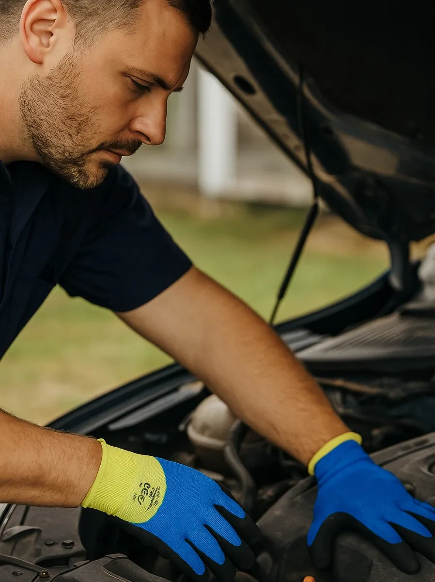 Komfortnaa Rabota İş Eldivenleri İnşaat Kaplamalı 202961655