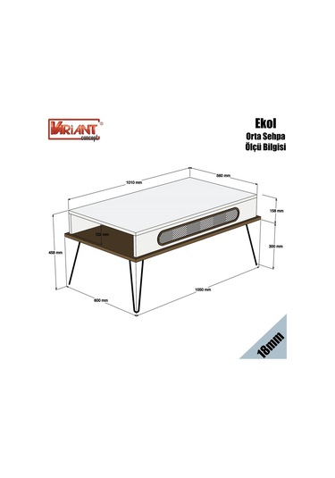 Variant Ekol Orta Sehpa (253120535)
