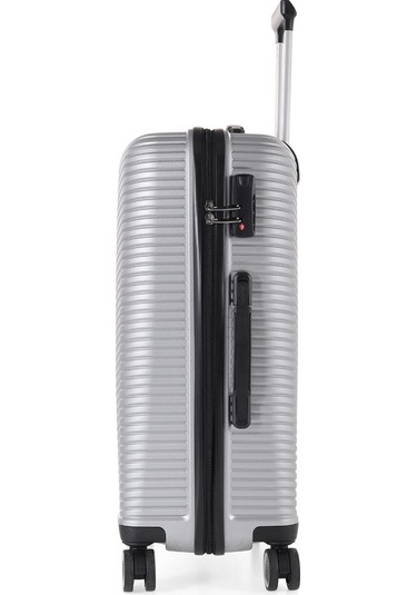 Ççs 5224 Polipropilen Orta Boy Valiz-gümüş Gümüş