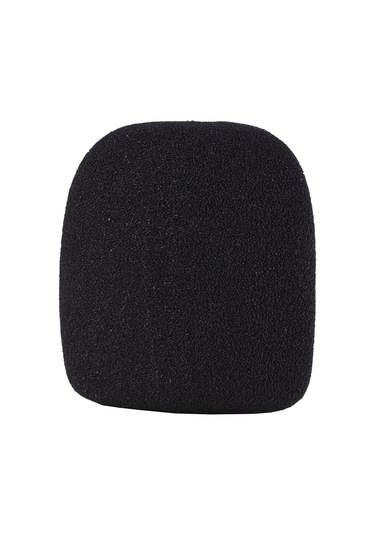 Honmex Mikrofon Koruma Seti: Sprey Rüzgar Koruması, Silikon Kayma Engeli Ve Düşme Korumalı Uç Kılıfı - Siyah