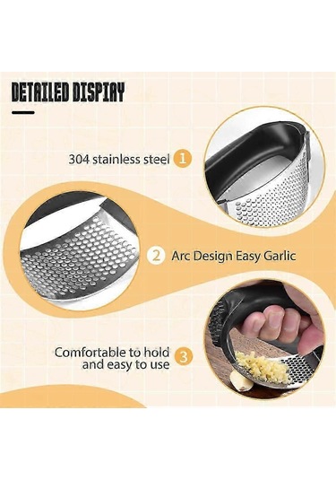 Paslanmaz Çelik Sarımsak Ezici Salıncak, 2024 Yükseltilmiş Sarıms Çok Renkli