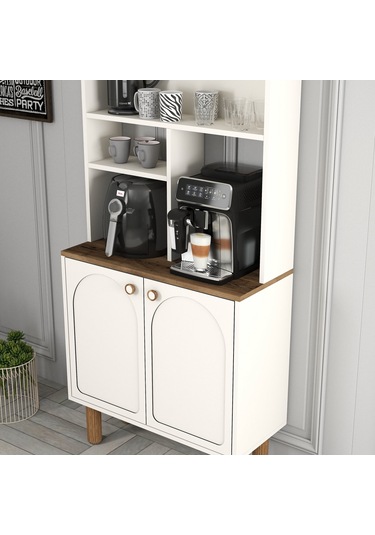 Bohem Kahve Köşesi 80cm - Krem Krem