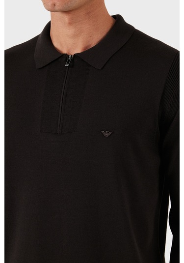 Emporio Armani Erkek Kazak Em001512 Af14158 U6280 Koyu Kahve Koyu Kahve