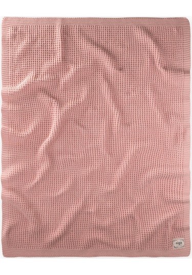 Cigit Selanik Triko Battaniye 80x100 +/-5 Cm Somon