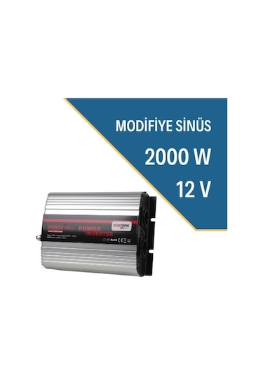 Carspa 2000 W - 12 V Modifiye Sinüs İnverter