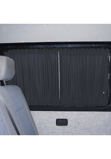 Pandami Opel Vivaro A 2001-2014 Uyumlu Füme Raylı Oto Perde Takımı