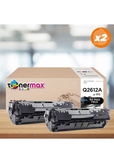 Hp 12a / Q2612a Uyumlu Toner 2'li Paket / 1010/1012i/1015/1018/1020/1022