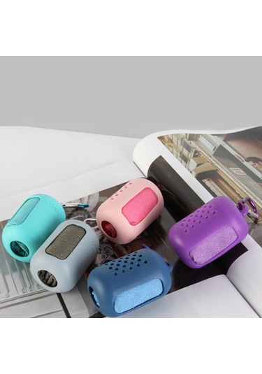 Xiyyadms Spor Ve Seyahat Için Serinletici Mikrofiber Hızlı Kuruyan Havlu Silikon Kılıflı Mor 30x90 Cm Yeni Set Çok Renkli