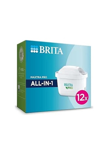 BRITA Maxtra Pro All-In-1 Yedek Su Arıtma Filtresi 12'li