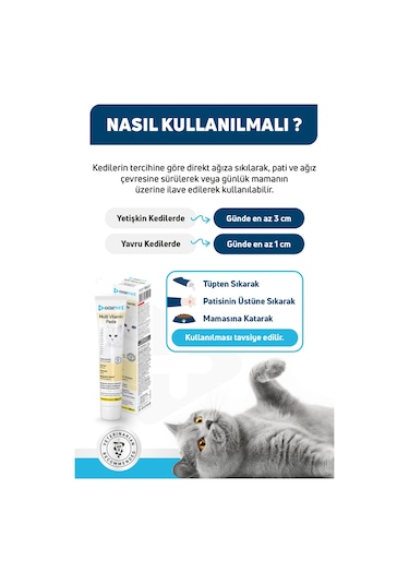 Onevet Multi Vitamin Paste Kedi Maltı 100 Gr