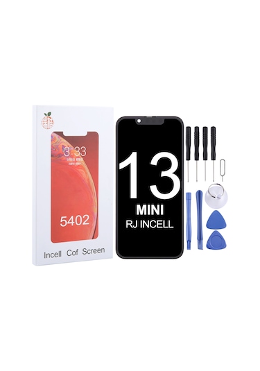 Apple Uyumlu iPhone 13 Mini İçin Rj Hücre İçi Lcd Ekran