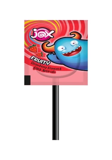 Jox Fruity Meyve Aromalı Yassı Lolipop 120 x 8 G