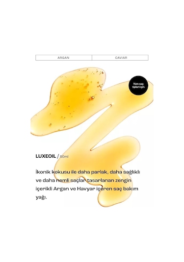 Matsu Luxeoil Argan & Caviar Saç Bakım Yağı 50 ML