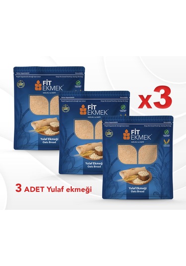 Fit 3lü Kepekli ,3lü Yulafli ,3lü Chia ,3lü Arpa ,3lü Çavdar Ve 3lü Keten Tohumlu Lavaş Ekmeği 300gr