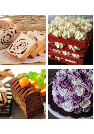 Maiyame Yeşil Fırın Aracı Seti: Eşit Dilimler İçin Ekmek-kek Dilimleyici, Katlama Yardımcısı Ve Bölücü Araç