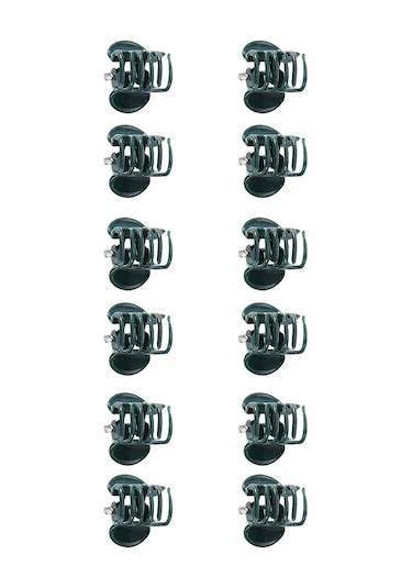 Ximistore9 100 Adet Plastik Bahçe Bitki Tutucu, Orkide Ve Çiçek Gövdesi Desteği, Kolay Kullanım, Yeşil Renk