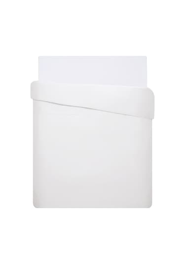 Saten Basic Tek Kişilik Nevresim-Ekru