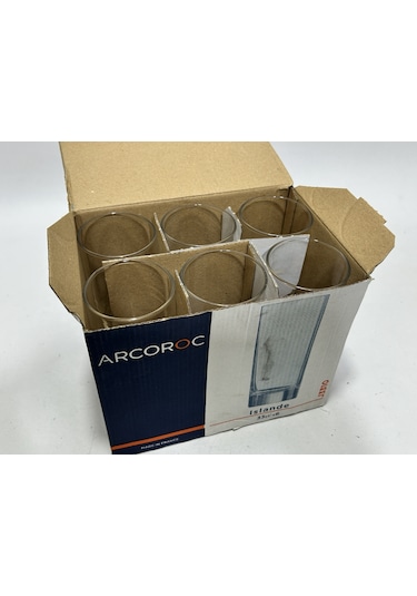 Arcoroc Islande Hiball Meşrubat Kokteyl Bardağı 33cl 6 Adet