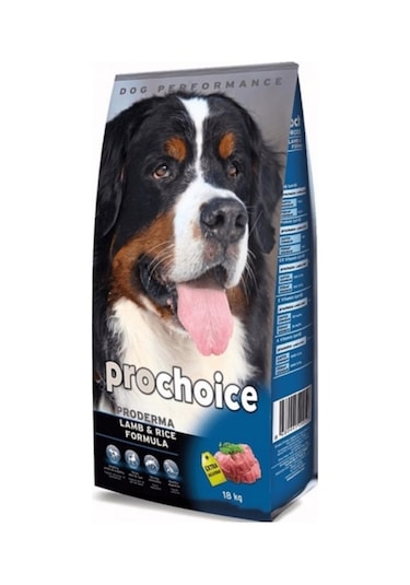 Prochoice Proderma Kuzu Etli ve Pirinçli Yetişkin Köpek Maması 18 KG