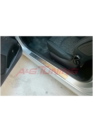 Peugeot 206 Coupe Krom Kapı Eşiği Tk 2Prç Paslanmaz Çelik N11.3993