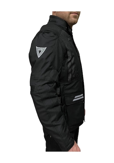 Venom Tourex Motosiklet Montu Siyah