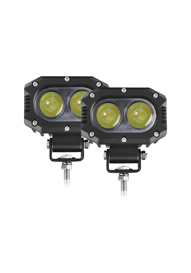 Offroad Sis Lambası Beyaz-amber Çakarsız 40w 12-30v Adet / Lass298