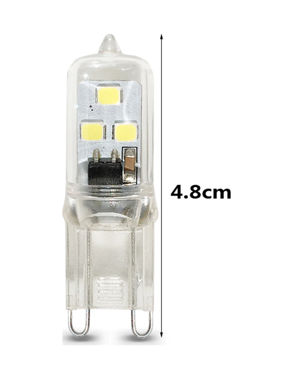 Youmex G9 Led Ampul 1w 6smd2835 360 Isı Beyaz 220v Enerji Tasarruflu Yüksek Parlaklık Halojen Yerine Geçer