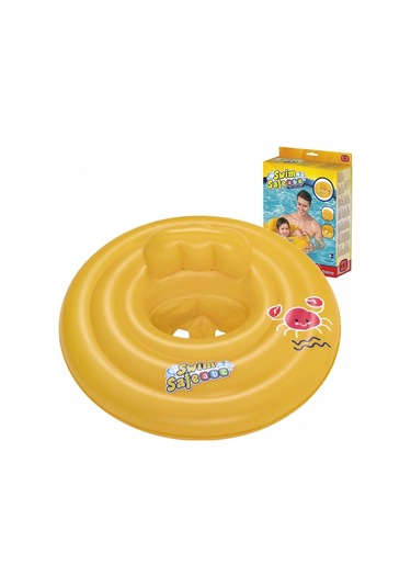Bestway Swim Safe ABC 69cm Wondersplash Round Baby Boat [Bebe Flatörü] Çok Renkli