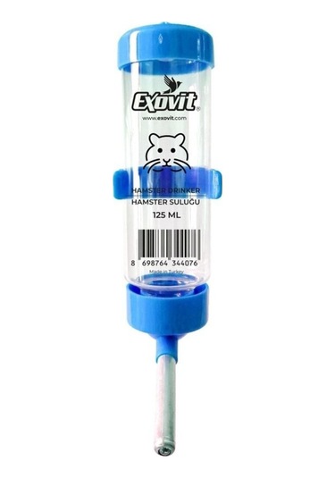 Kemirgen Ginepig Hamster Tavşan Suluğu 125 Ml 1 Adet Karma Renkler