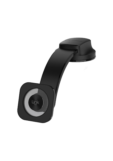 Linktech H870 Premium Vantuzlu Araç İçi Torpido Üstü Telefon Tutucu Siyah
