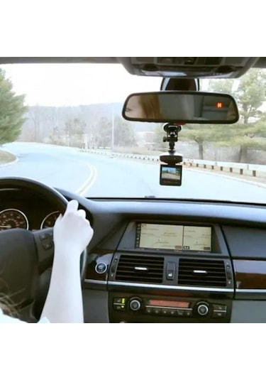 Neevoyu Araç Siyah Kutusu 120 Geniş Açı 1080p Hd 5mp Kamera 270 Döner Ekran Gece Görüşü 6 Ledli Plastik Dvr