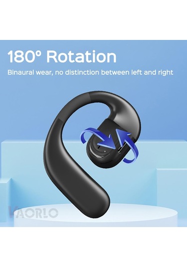 Vaorlo Dokunmatik İş Kulaklığı Tek Kulaklık Bluetooth Kulak Kancalı Kulaklık Hd Mi Subwoofer Müzik Tüm Bluetooth Kulaklık 56886865
