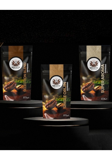 New Coffee Single Origin Espresso Çekirdek Kahve Çekirdek 500 G