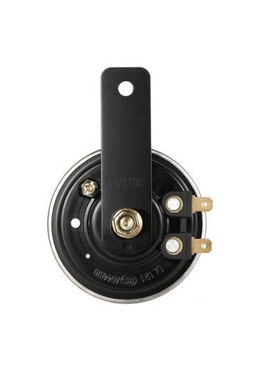 Createtech 3 Mini 12v Metal Motosiklet Korna - 105db Siyah, Su Geçirmez