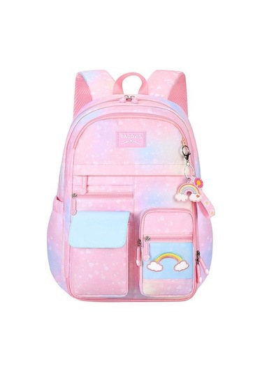 Enjoy Homee Su Geçirmez, Büyük Kapasiteli Ilkokul Çantası, Açık Kapılı, Çok Fonksiyonlu Omuz Çantası J4kbqz Pembe