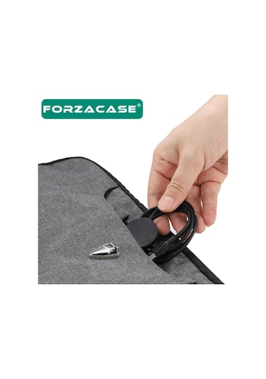 Forzacase Samsung Galaxy Uyumlu Watch 6 Serileri İçin Usb Manyetik Şarj Kablosu - Fc017 Siyah