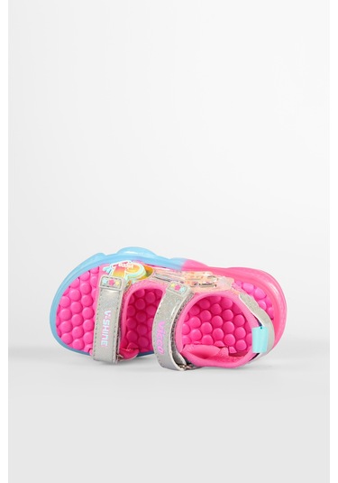 Vicco Can Işıklı Kız Çocuk Sandalet Fuşya