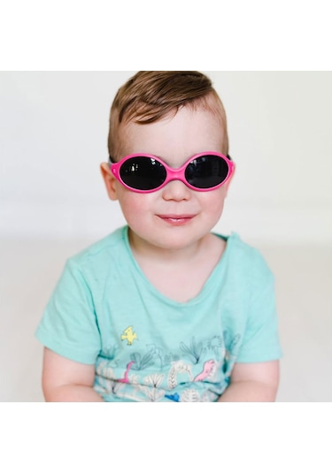 Bblüv Sölar Kırılmaz Bebek ve Çocuk Güneş Gözlüğü Pembe